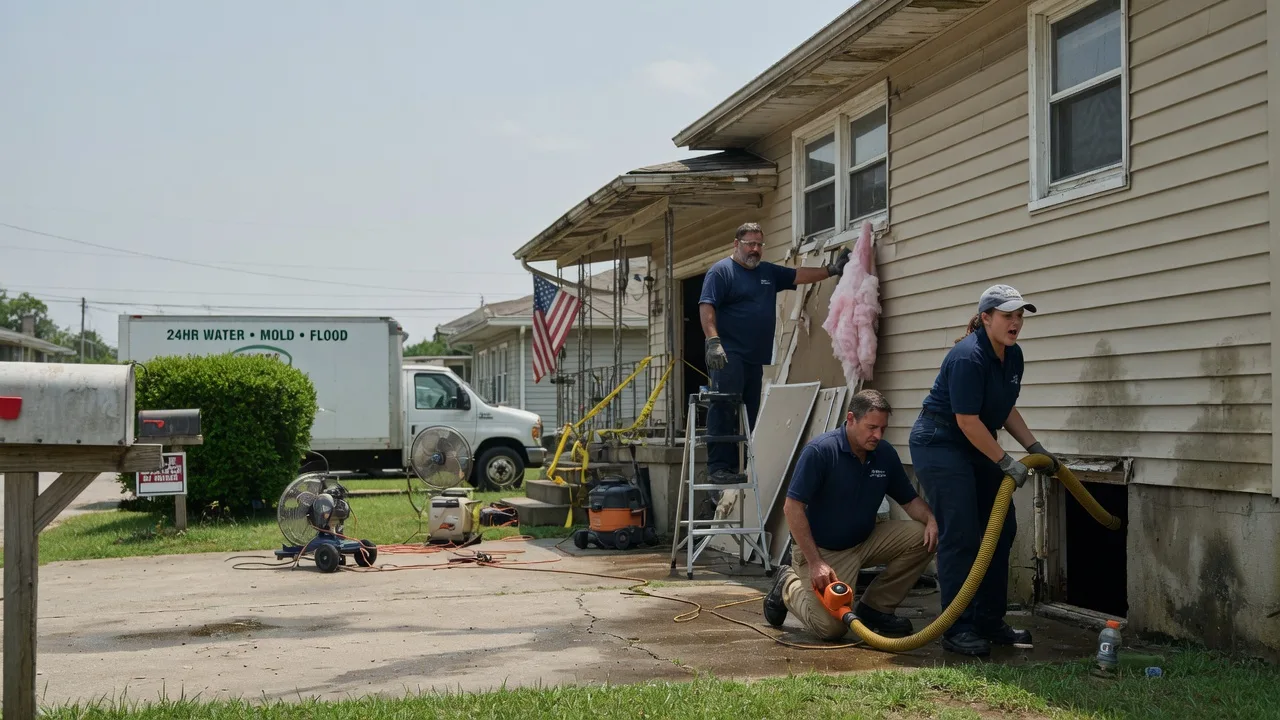 Water Damage Repair in Butlerville, IN near me